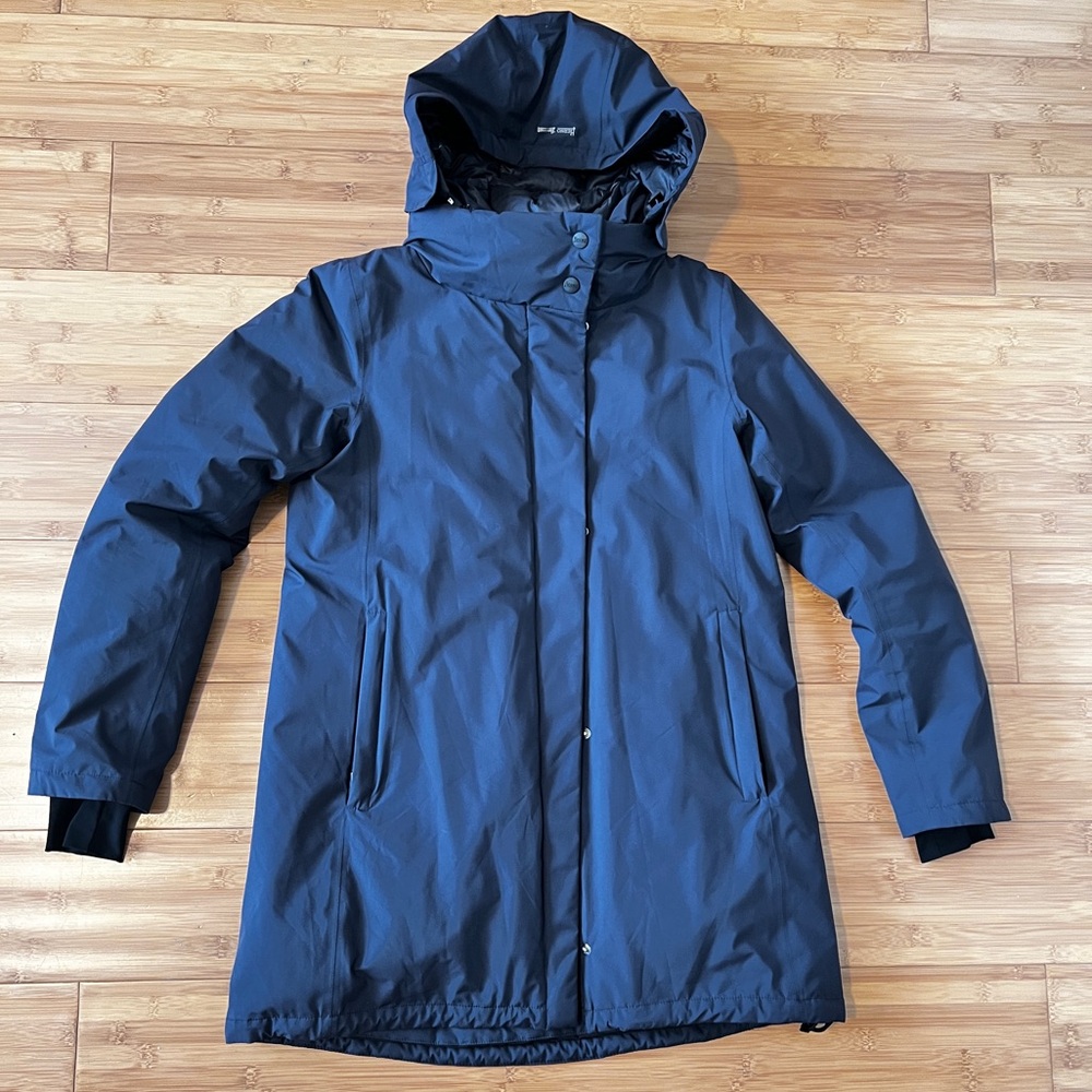 Herno Goretex Two-Ply A-Line Waterproof Windbreaker
